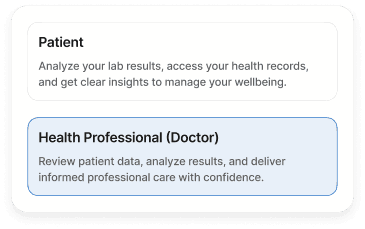 Medical professional visual