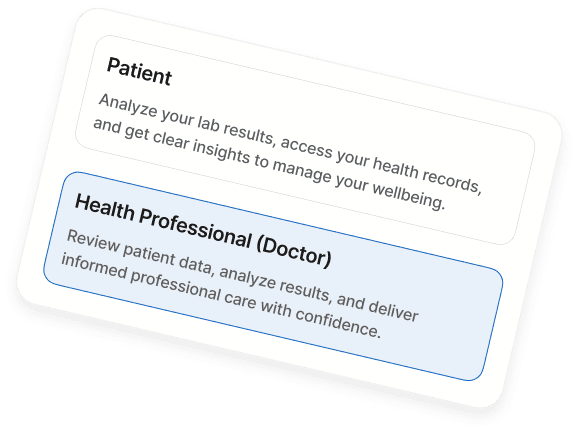 Medical professional visual